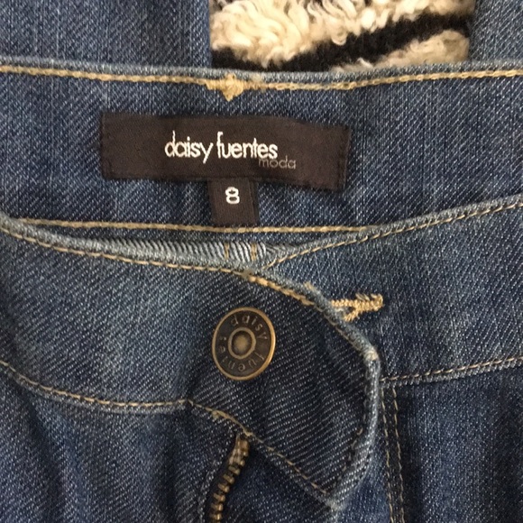 🔆SOLD🔆 DAISY FUENTES moda Jeans sz 8. - Picture 3 of 8